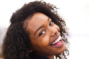 Smiling lady